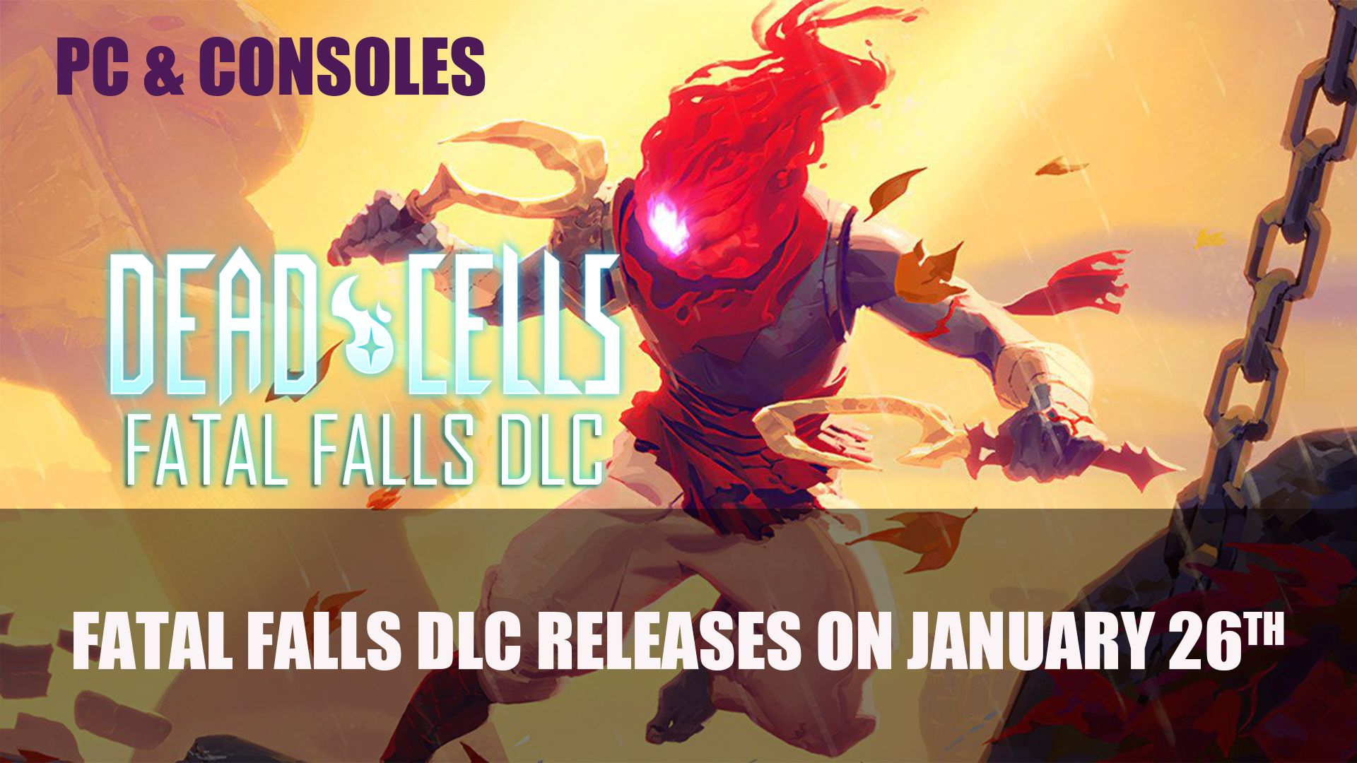 Dead Cells fatal falls dlc Releases on January 26th