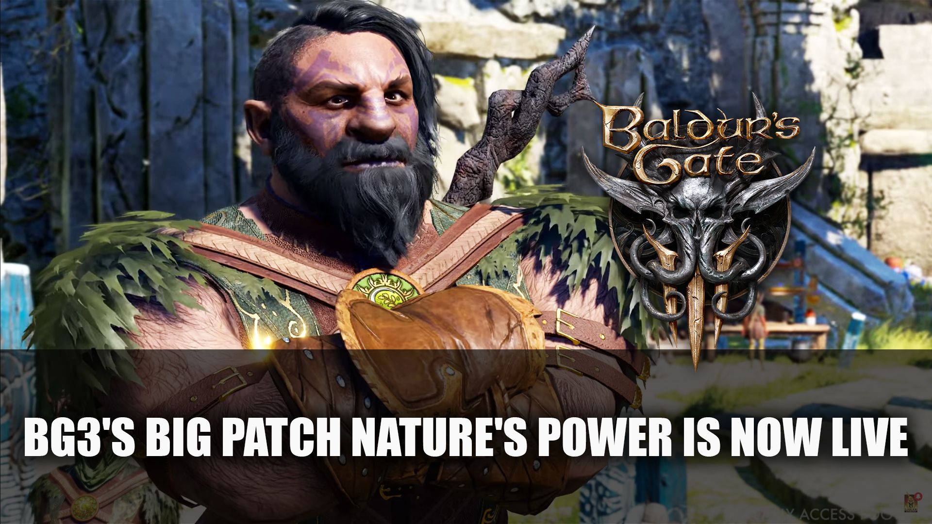 Baldur&rsquo;s Gate 3 Big Patch Nature&rsquo;s Power Is Now Live