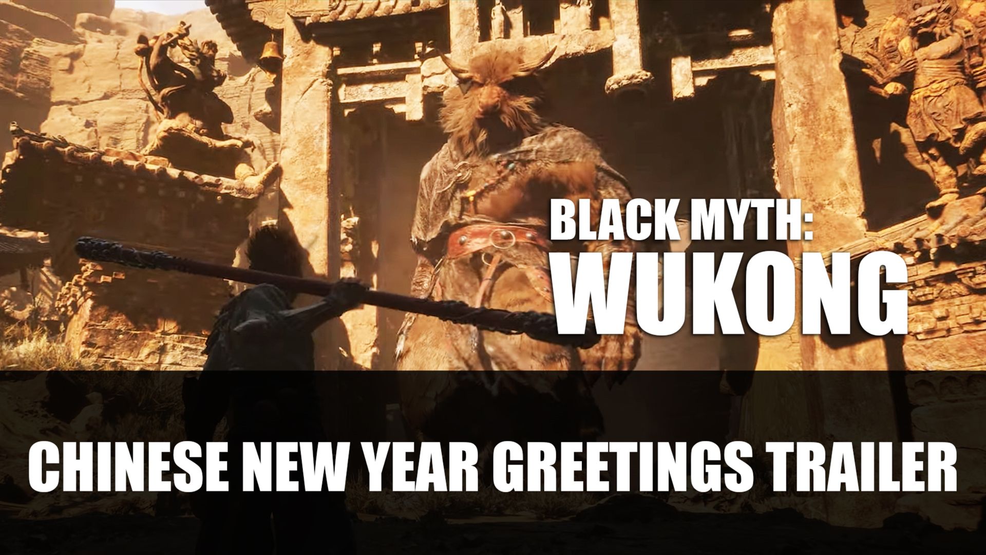 Black Myth Wukong Chinese New Year Greetings Trailer