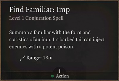 Find Familiar Imp