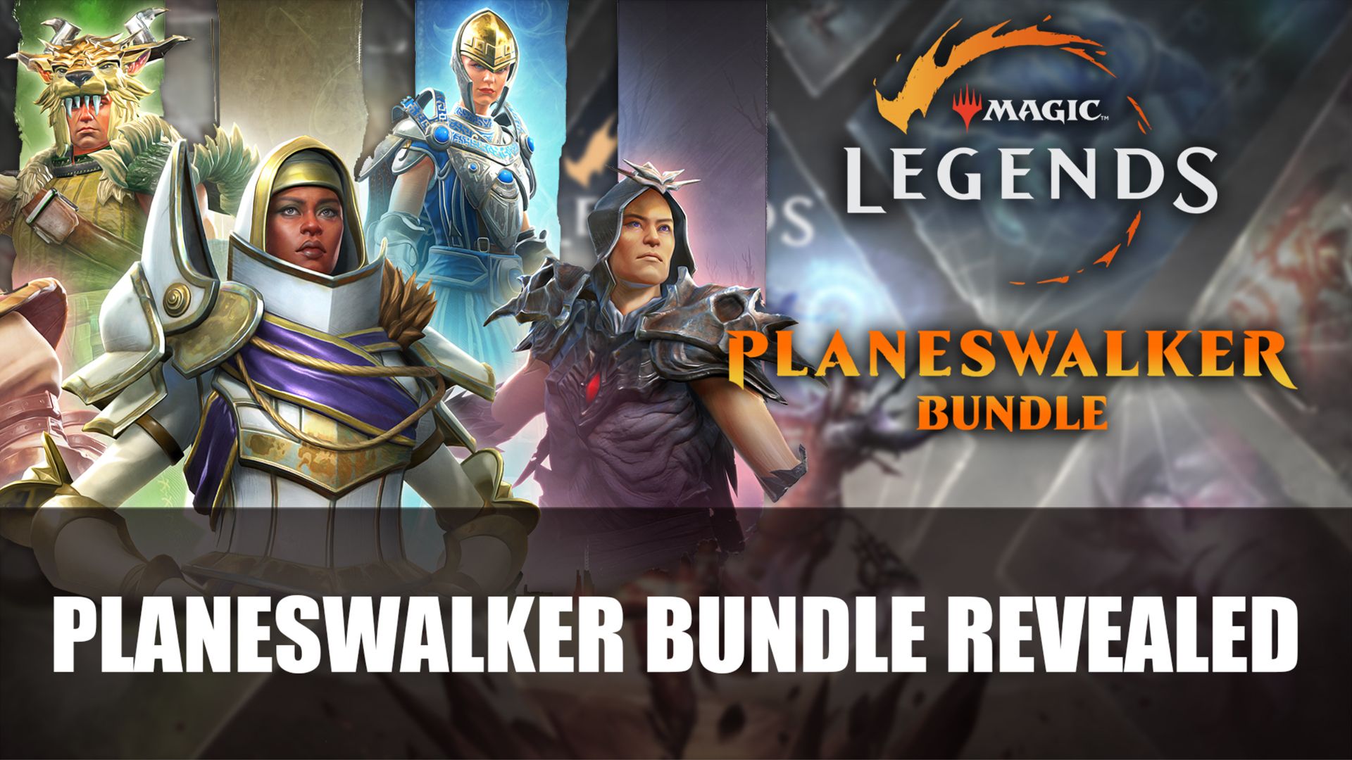 Magic Legends Planeswalker Bundle Revealed