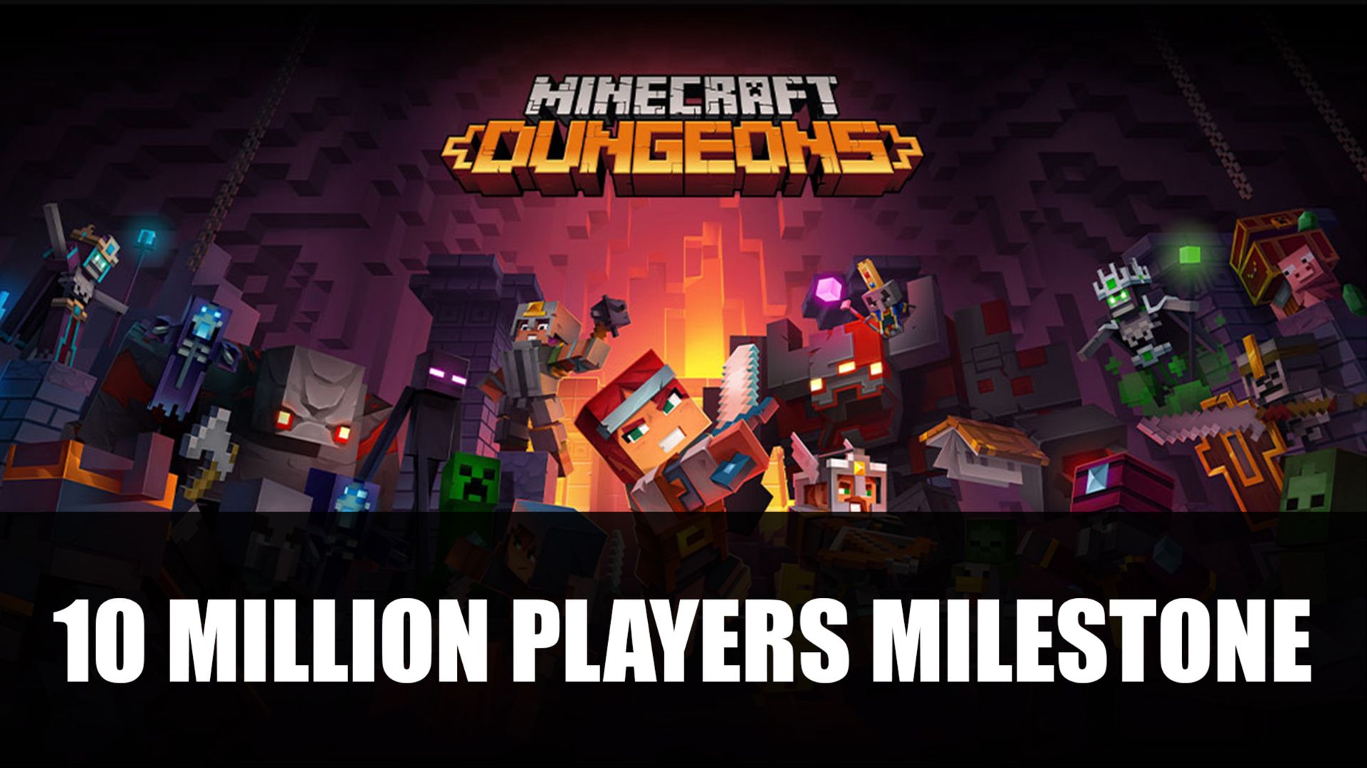 Minecraft Dungeons Reaches 10 Mil Players
