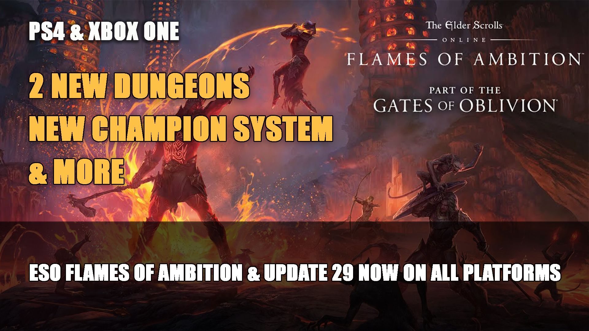 eso flames of ambition &amp; update 29 now on all platforms