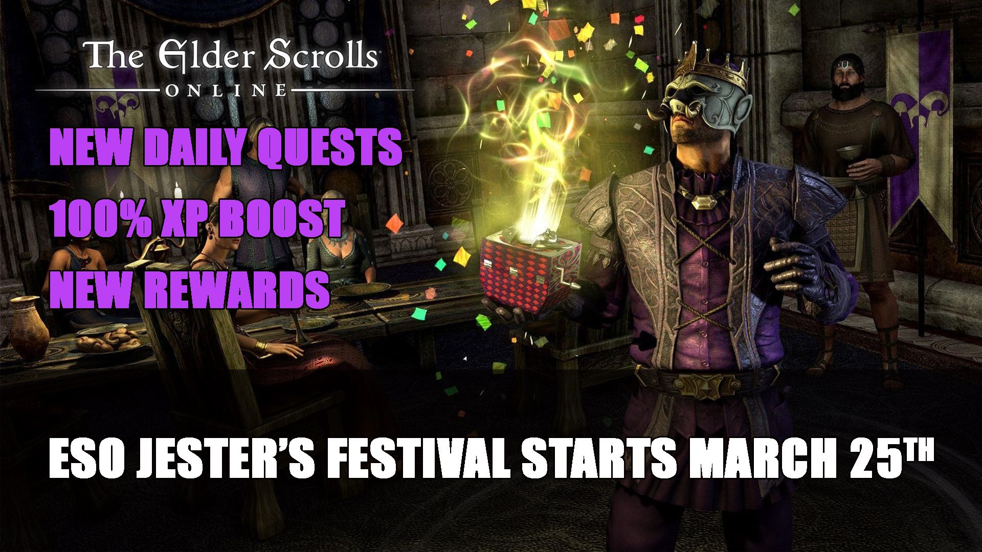 eso jester’s festival Starts March 25th