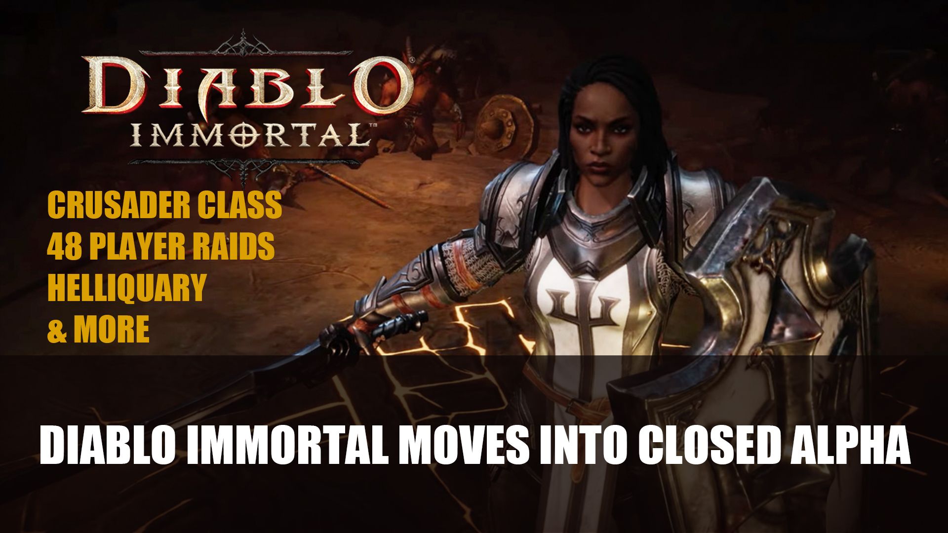 Diablo Immortal moves Into Closed Alpha