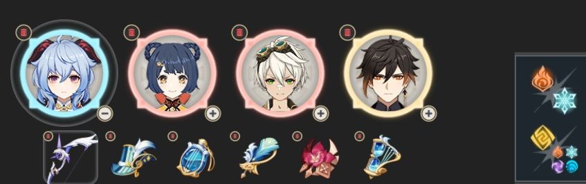 Genshin Impact Character Tier List: Reverse Melt (Cryo)