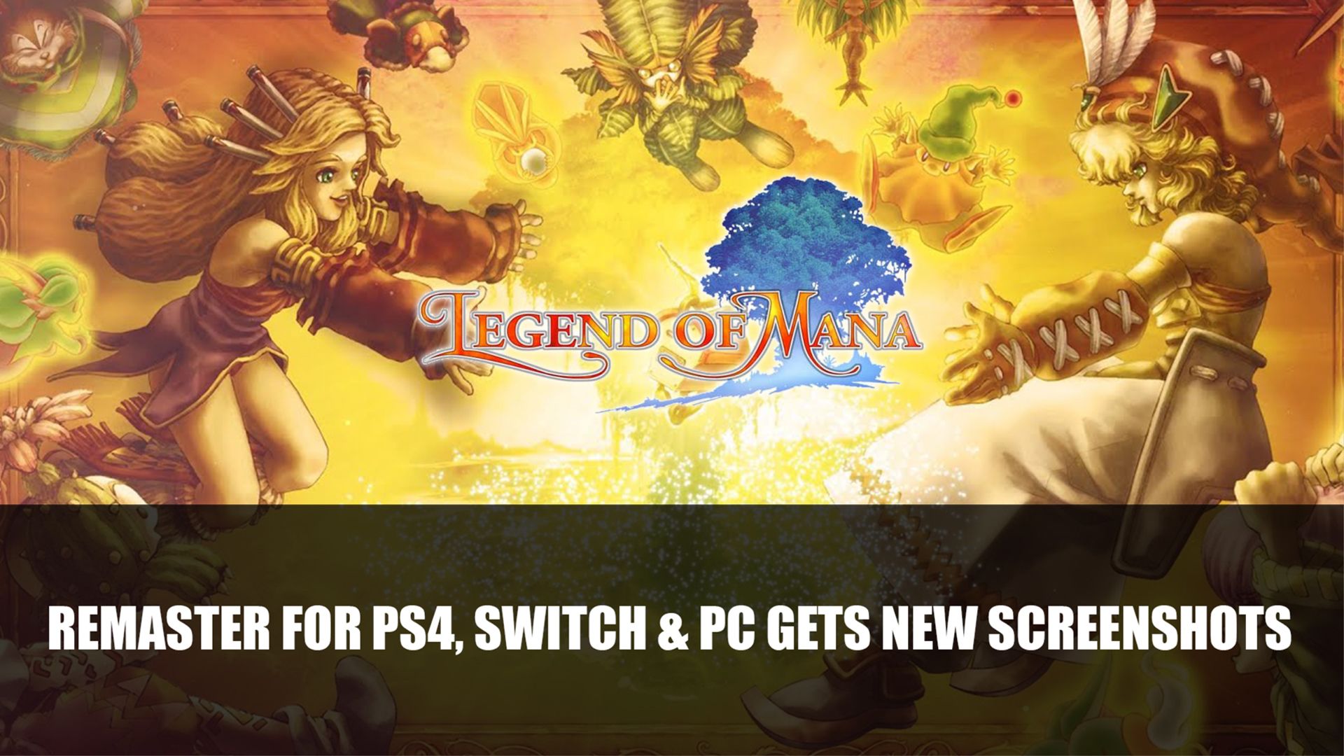 Legend of Mana Remaster for PS4, Switch &amp; PC Gets New Screenshots