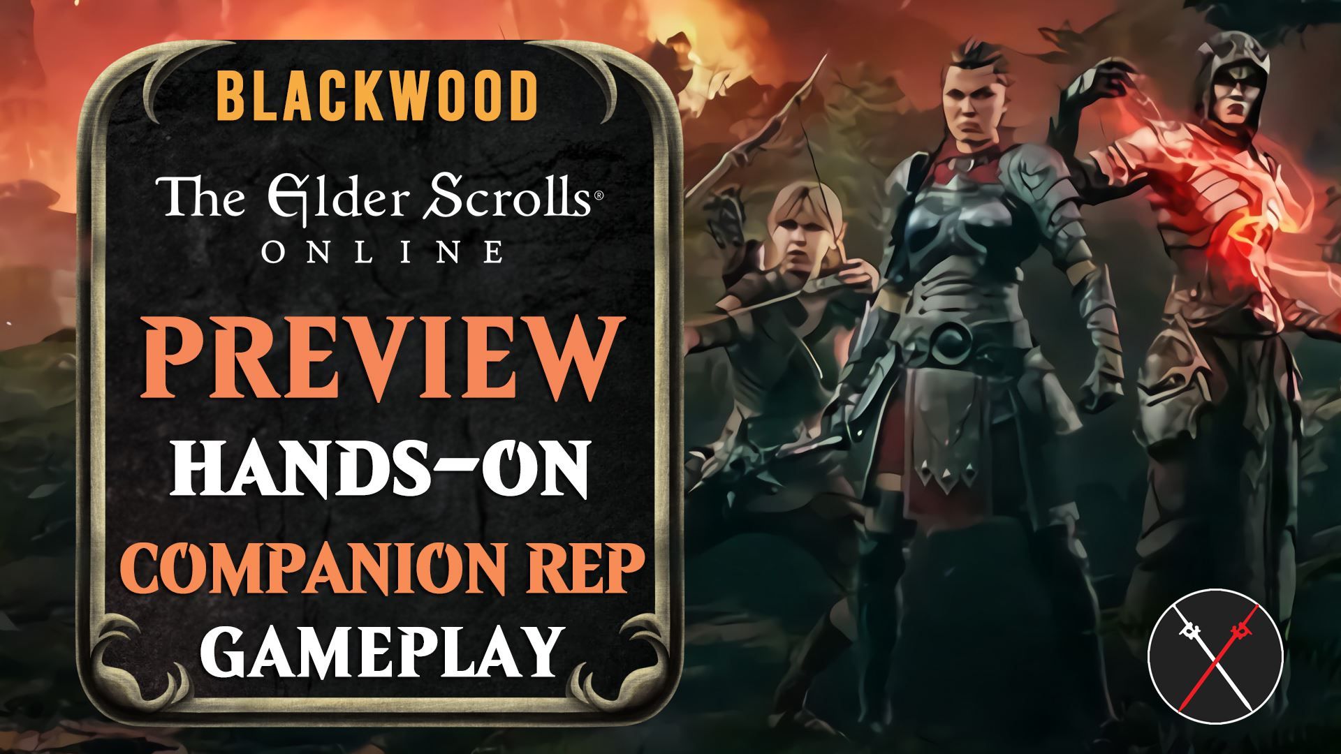 eso companions preview blackwood oblivion chapter impressions reaction skills equipment