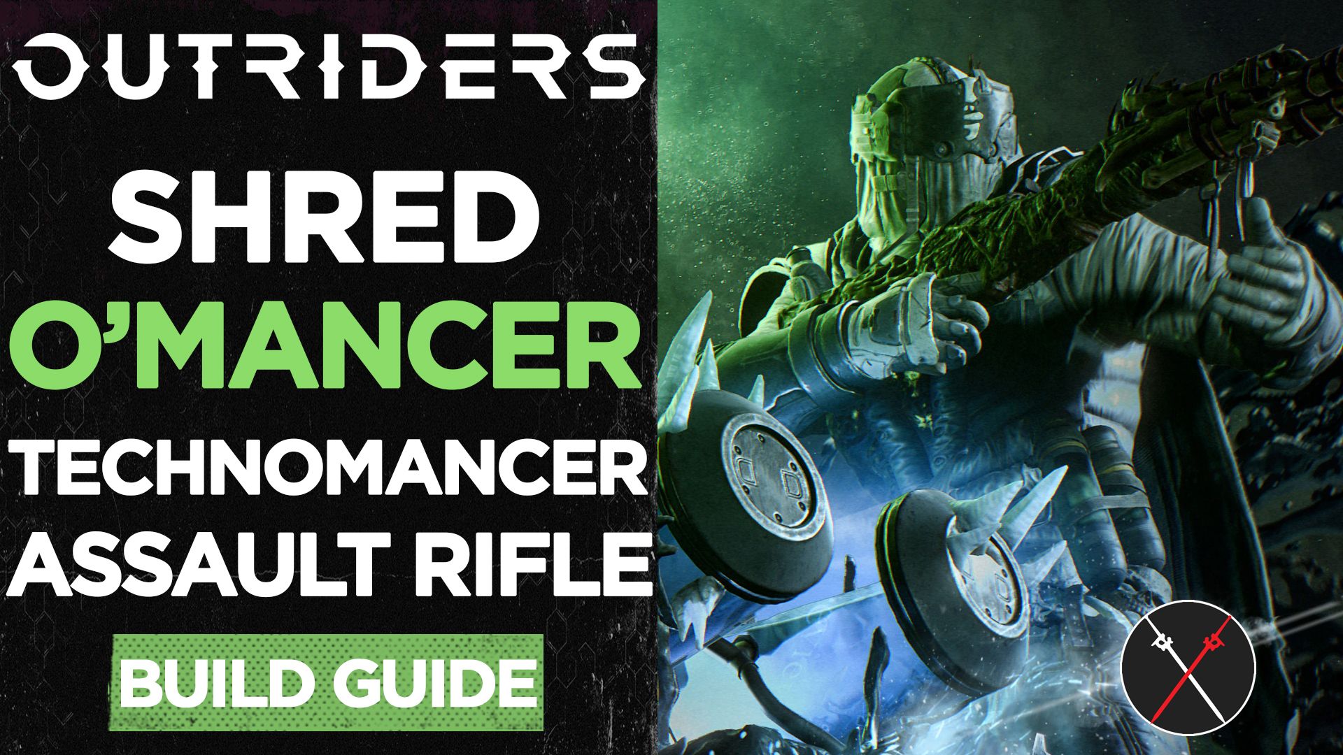 outriders shredomancer technomancer assault rifle build guide