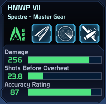 ME1 HMWP VII Spectre Gear