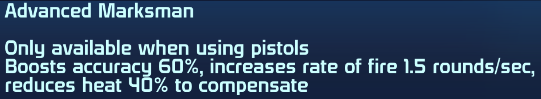 ME1 Advanced Marksman