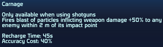 ME1 Carnage Ability