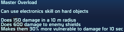 ME1 Master Overload Ability