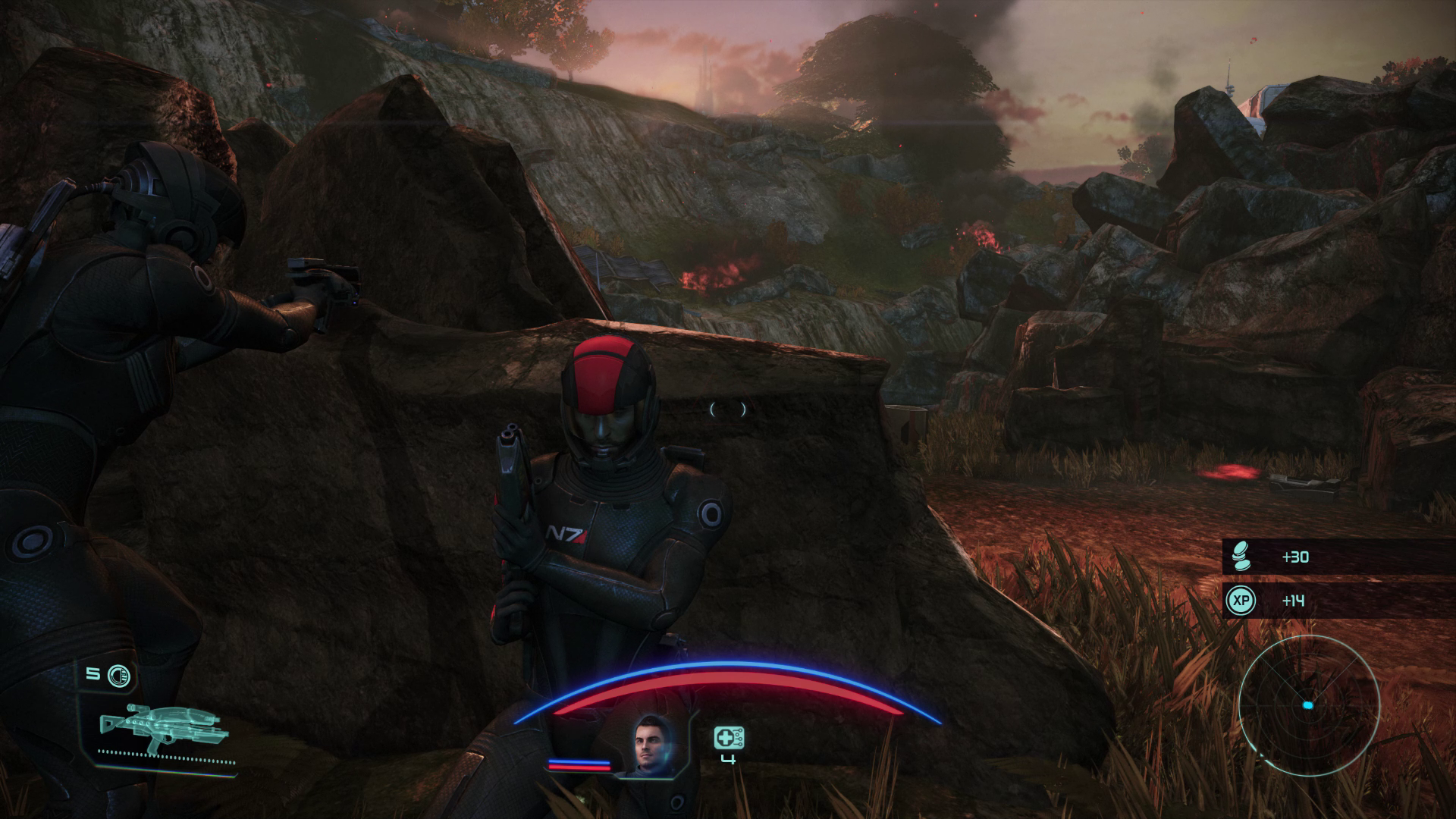 ME1 Taking Cover