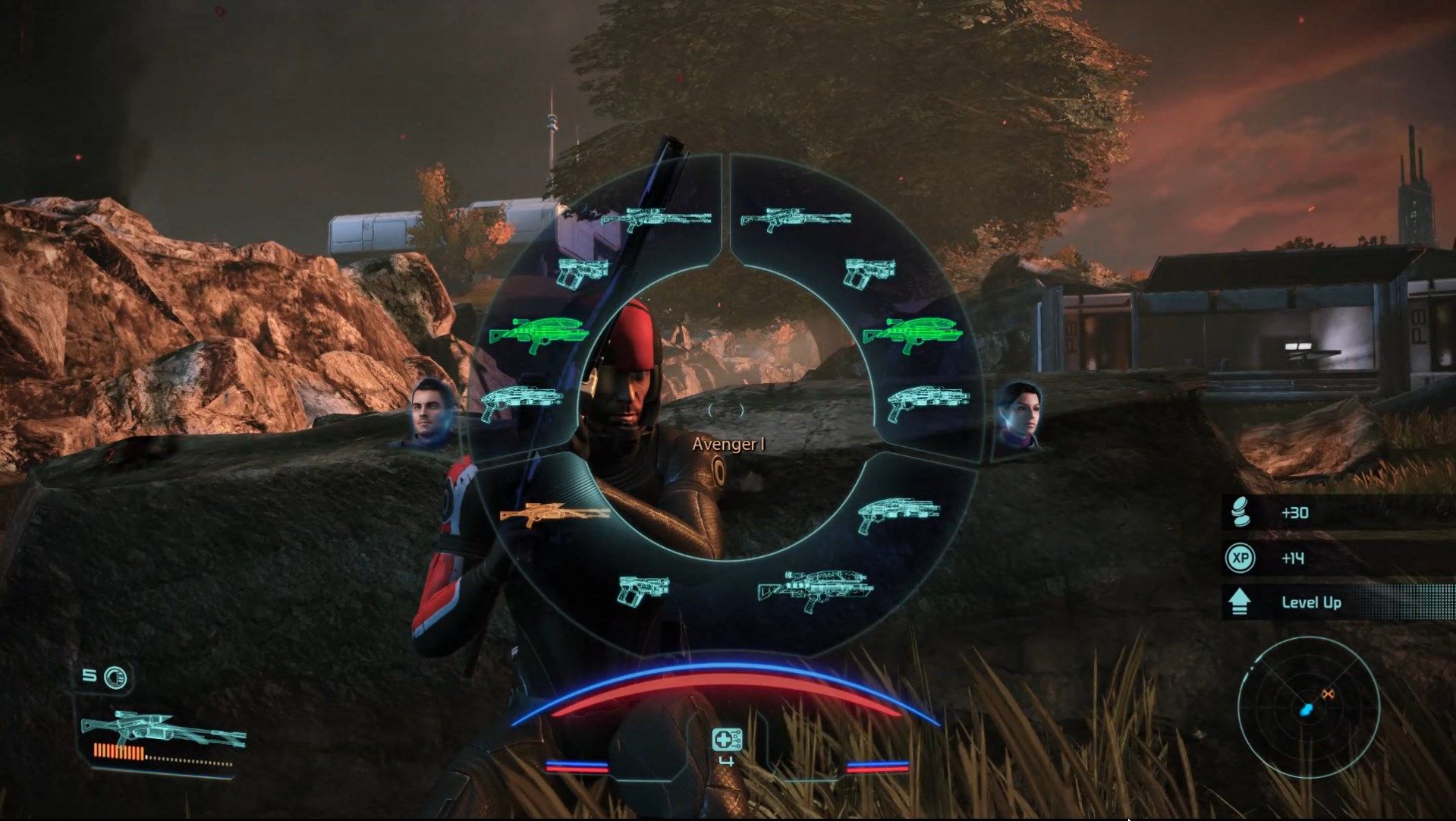 ME1 Weapon Selection