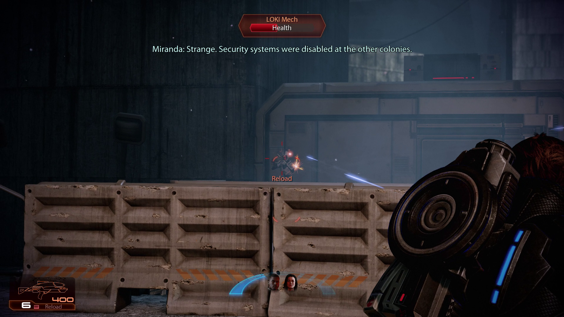 ME2 Assault Rifle Combat