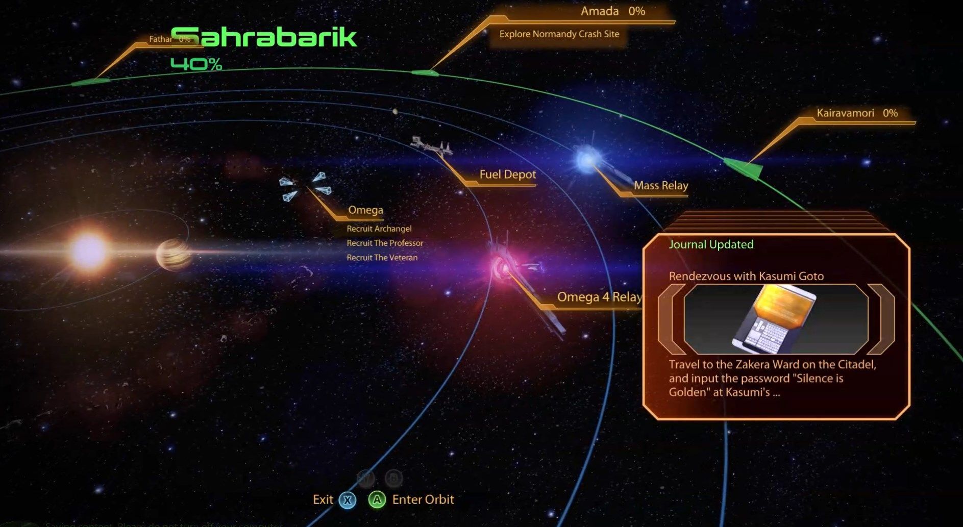ME2 Galaxy Map