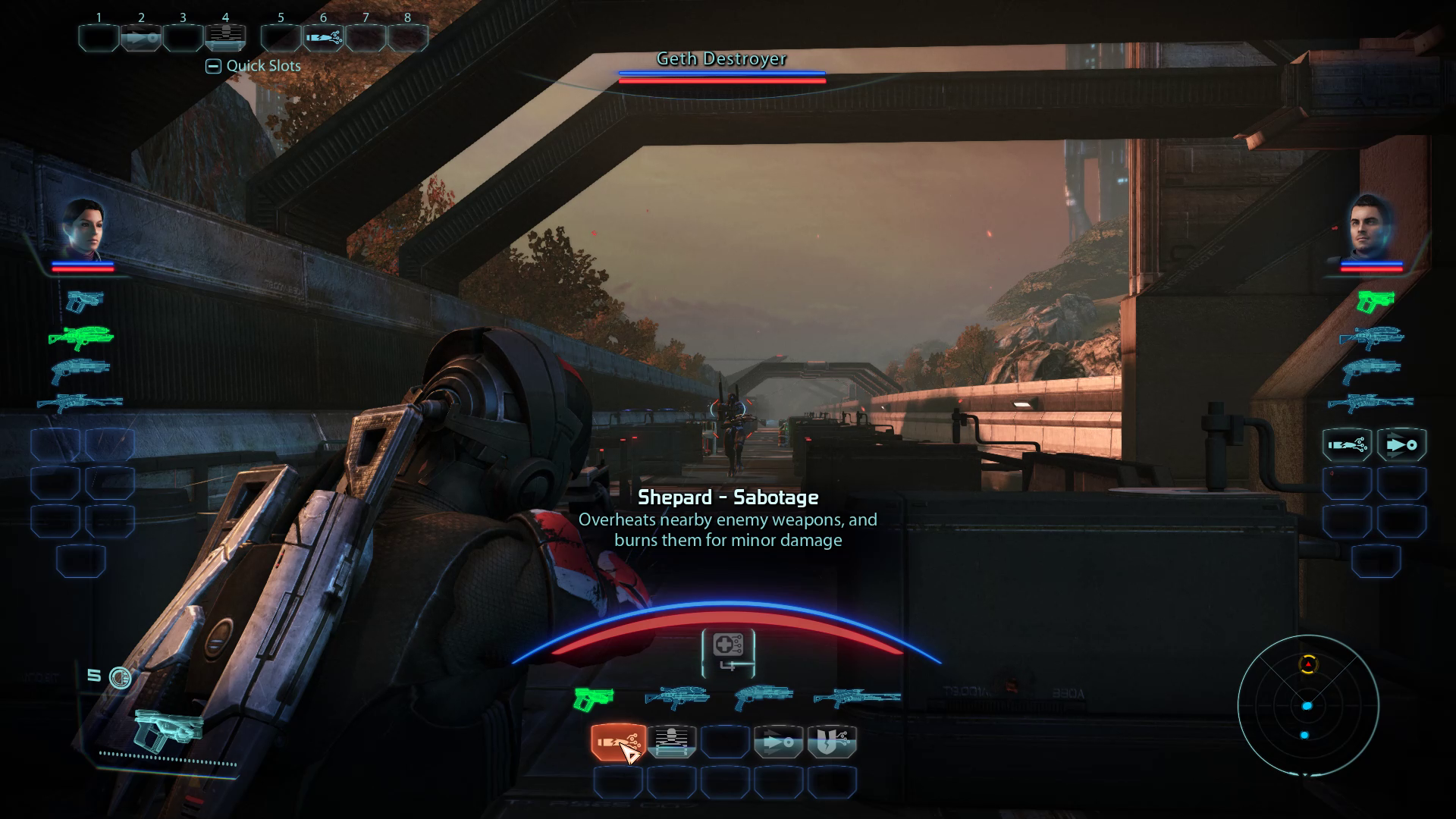Sentinel Sabotage HUD
