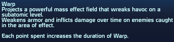ME1 Warp