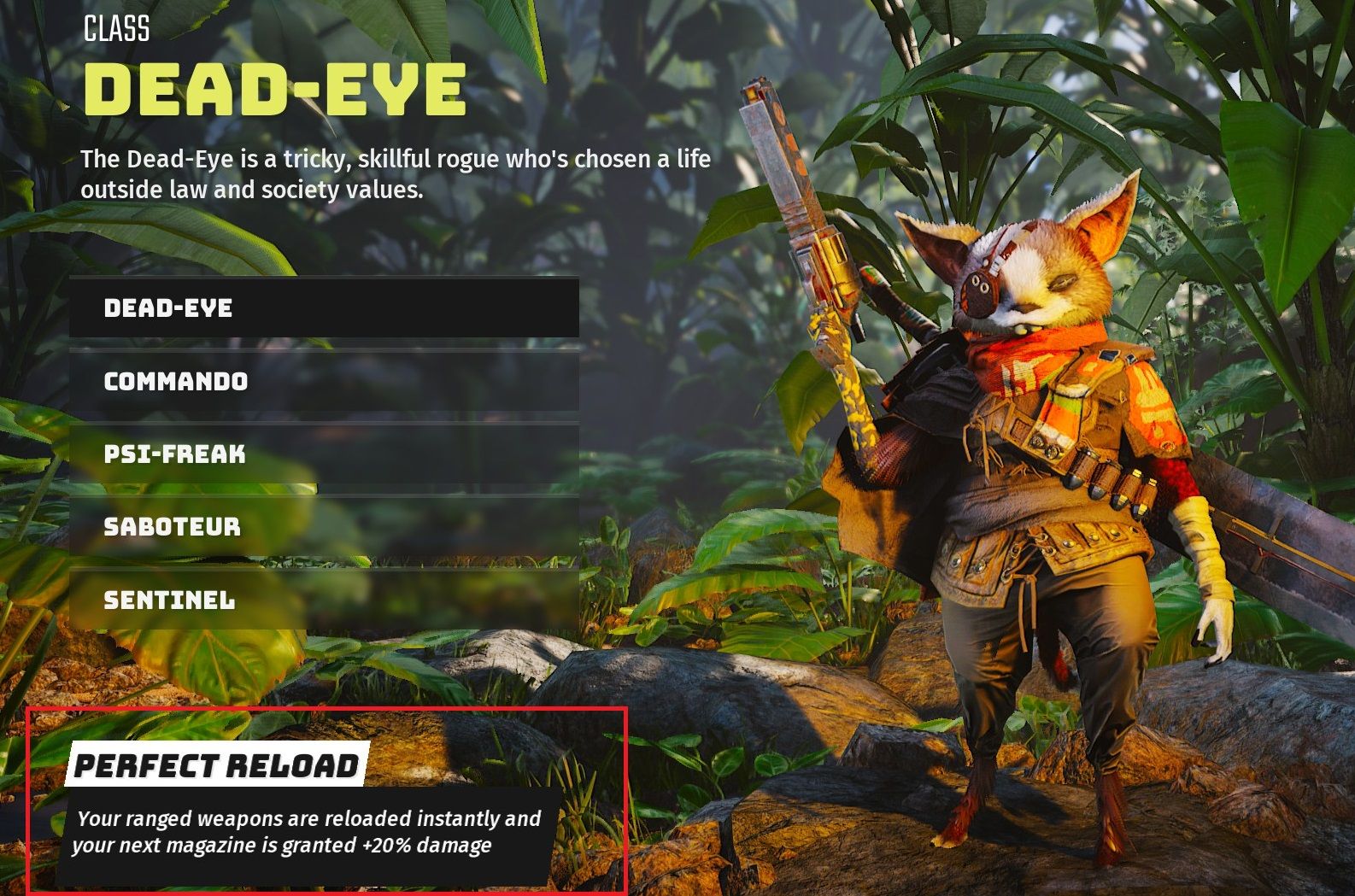 Biomutant Build Guide: Dead Eye (Automatic Rifle/Rifle)