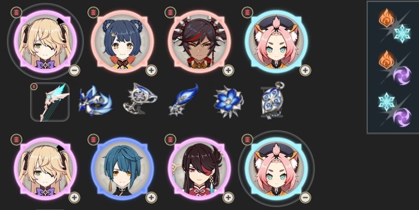 Genshin Impact Character Tier List: Superconduct (Physical)