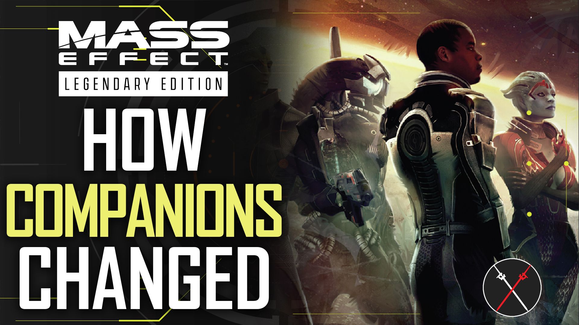 mass effect evolution how companions party changed me1 me2 me3 me legendary edition
