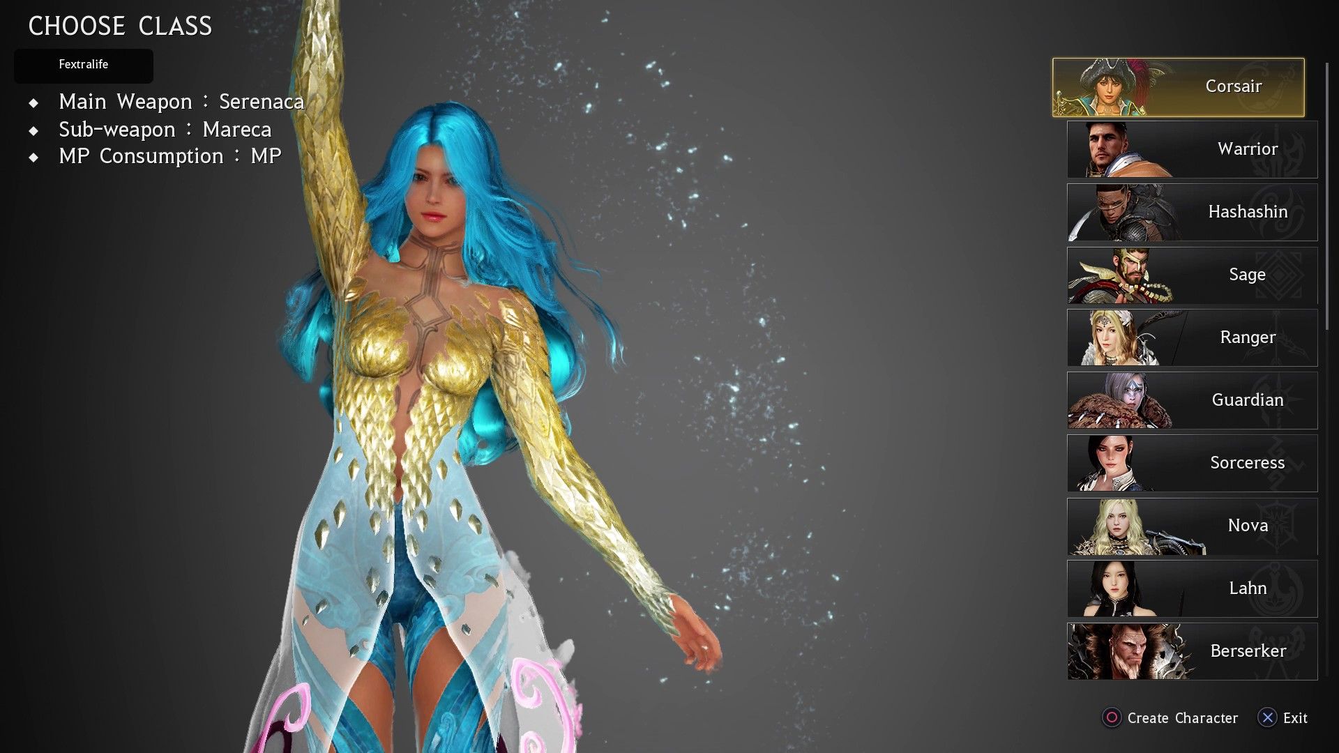 Black Desert Corsair Mermaid