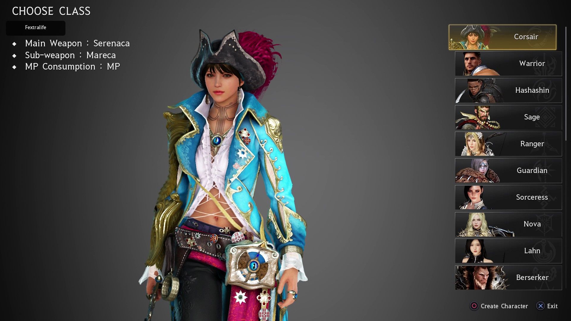 Black Desert Corsair