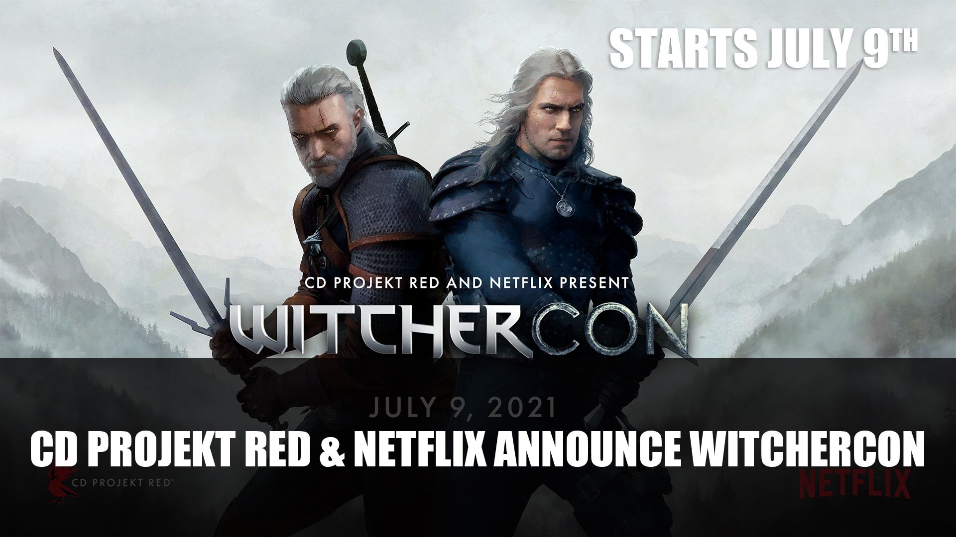 CD Projekt Red &amp; Netflix Announce WitcherCon