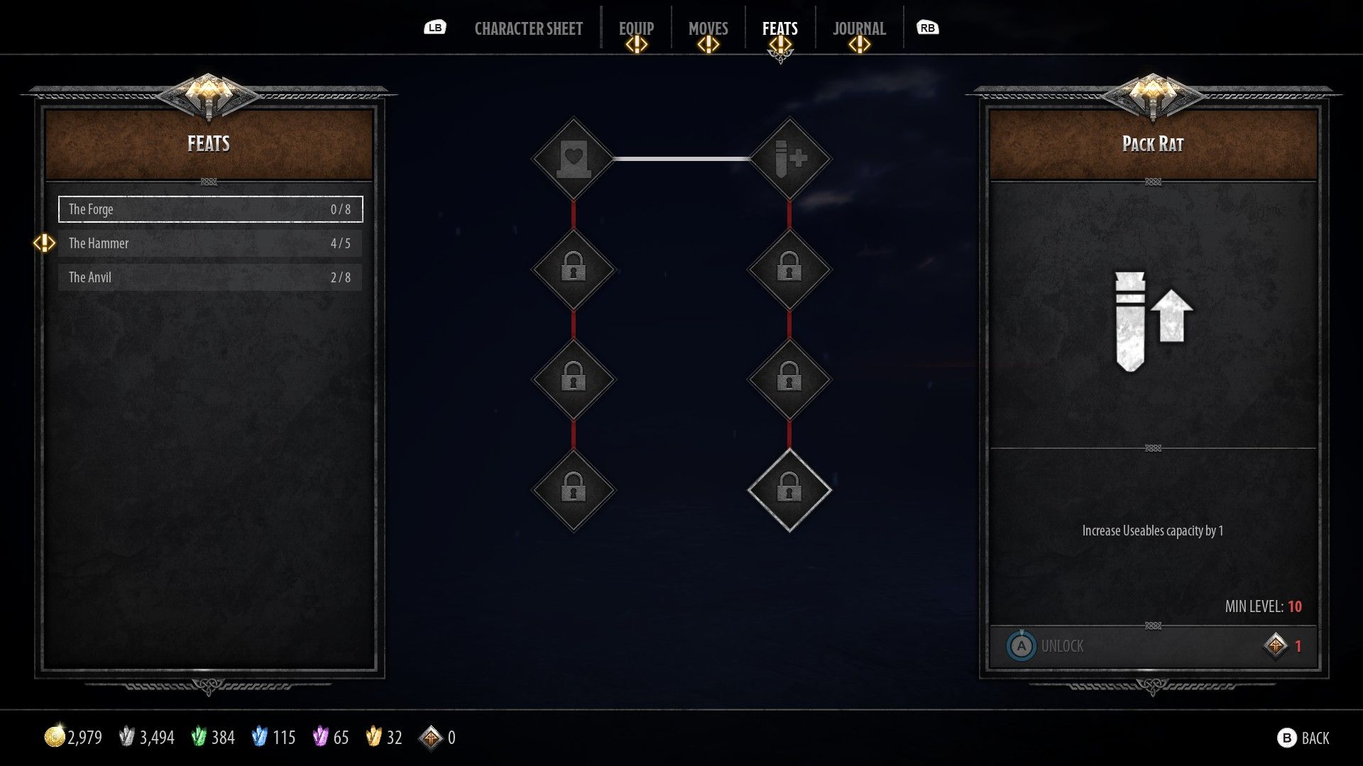 Bruenor Build Guide: DnD Dark Alliance The Forge Feat Tree