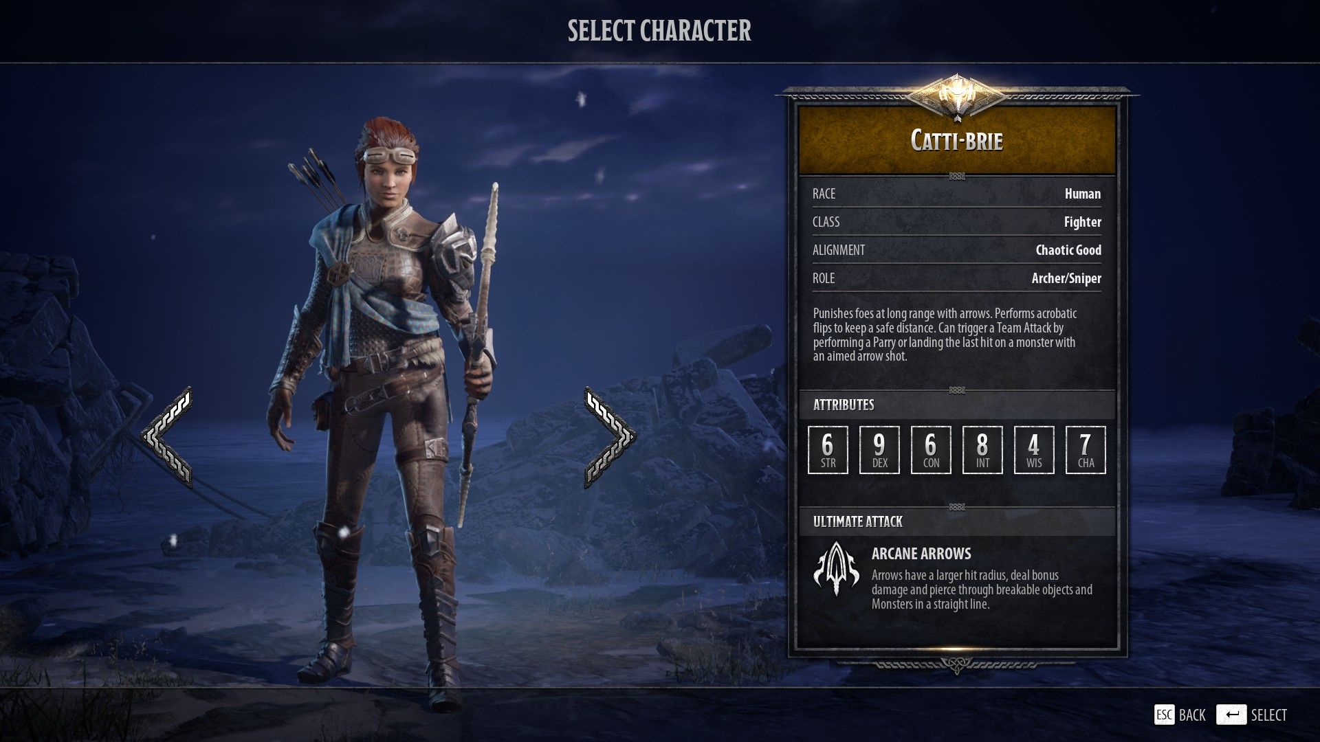 Catti-Brie Build Guide