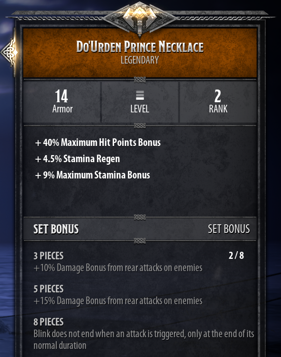 DA Do&rsquo;Urden Prince Set