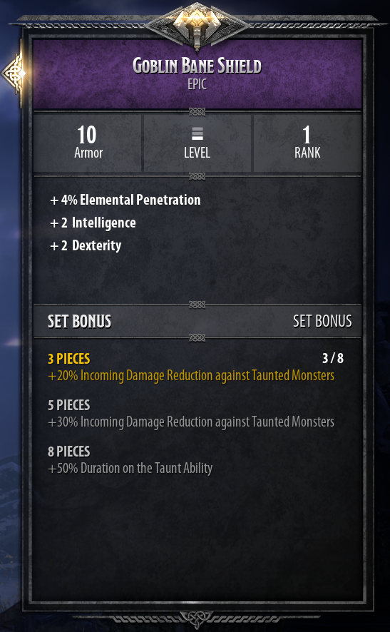 Bruenor Build Guide: DnD Dark Alliance Goblin Bane Set