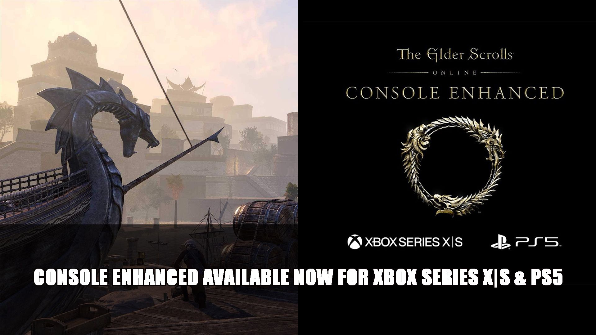 ESO Console Enhanced Available Now for Xbox Series X S &amp; PS5