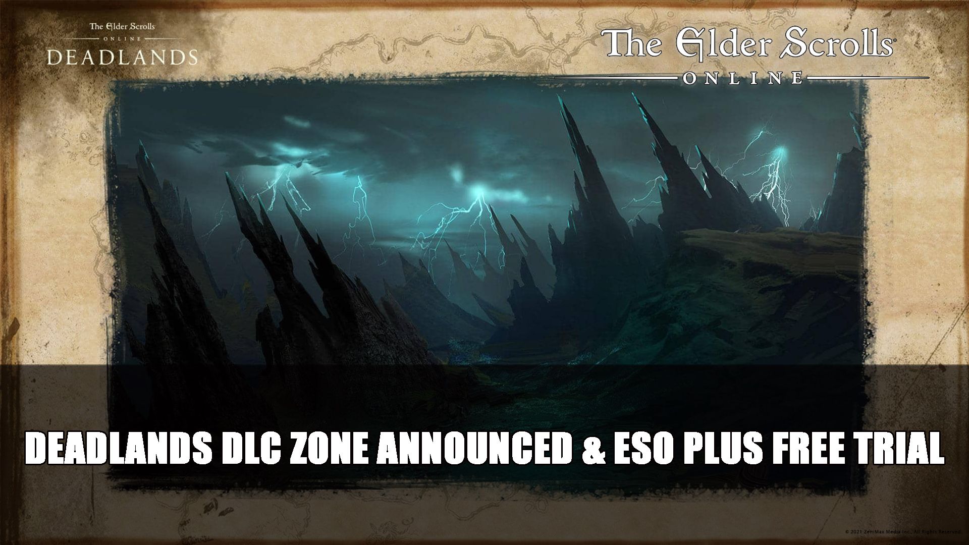 ESO Deadlands dlc zone announced &amp; eso plus free trial