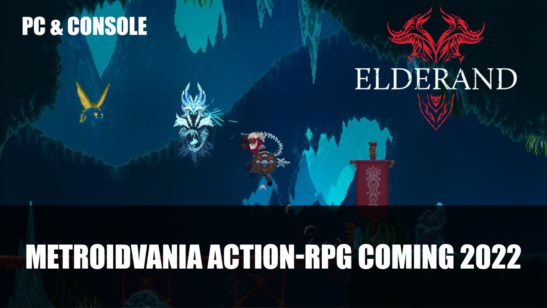 Elderand Metroidvania action rpg coming 2022