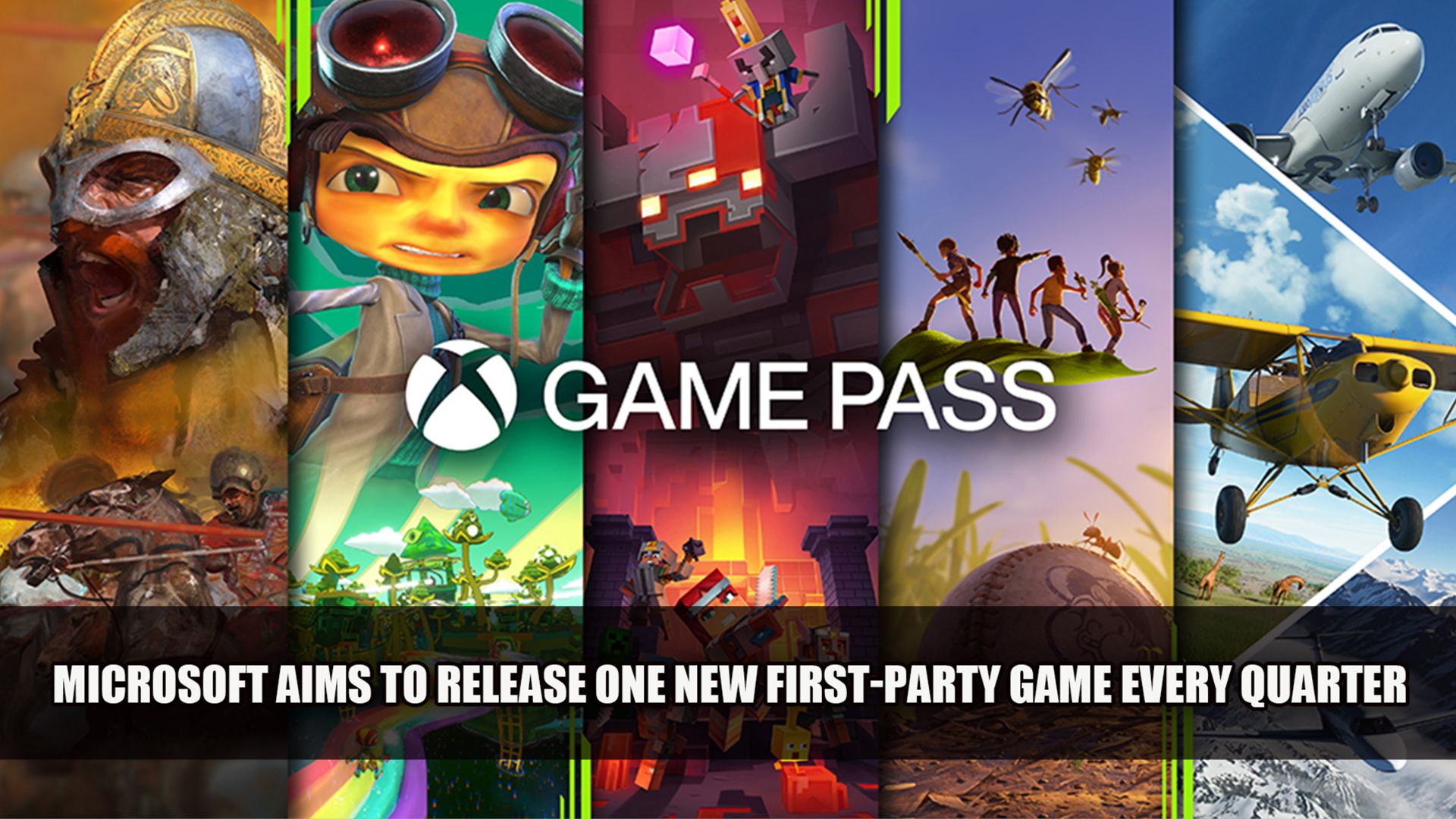 Microsoft Aims to Release One New First Party Game Every Quarter