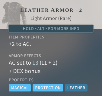 Solasta Leather Armor +2