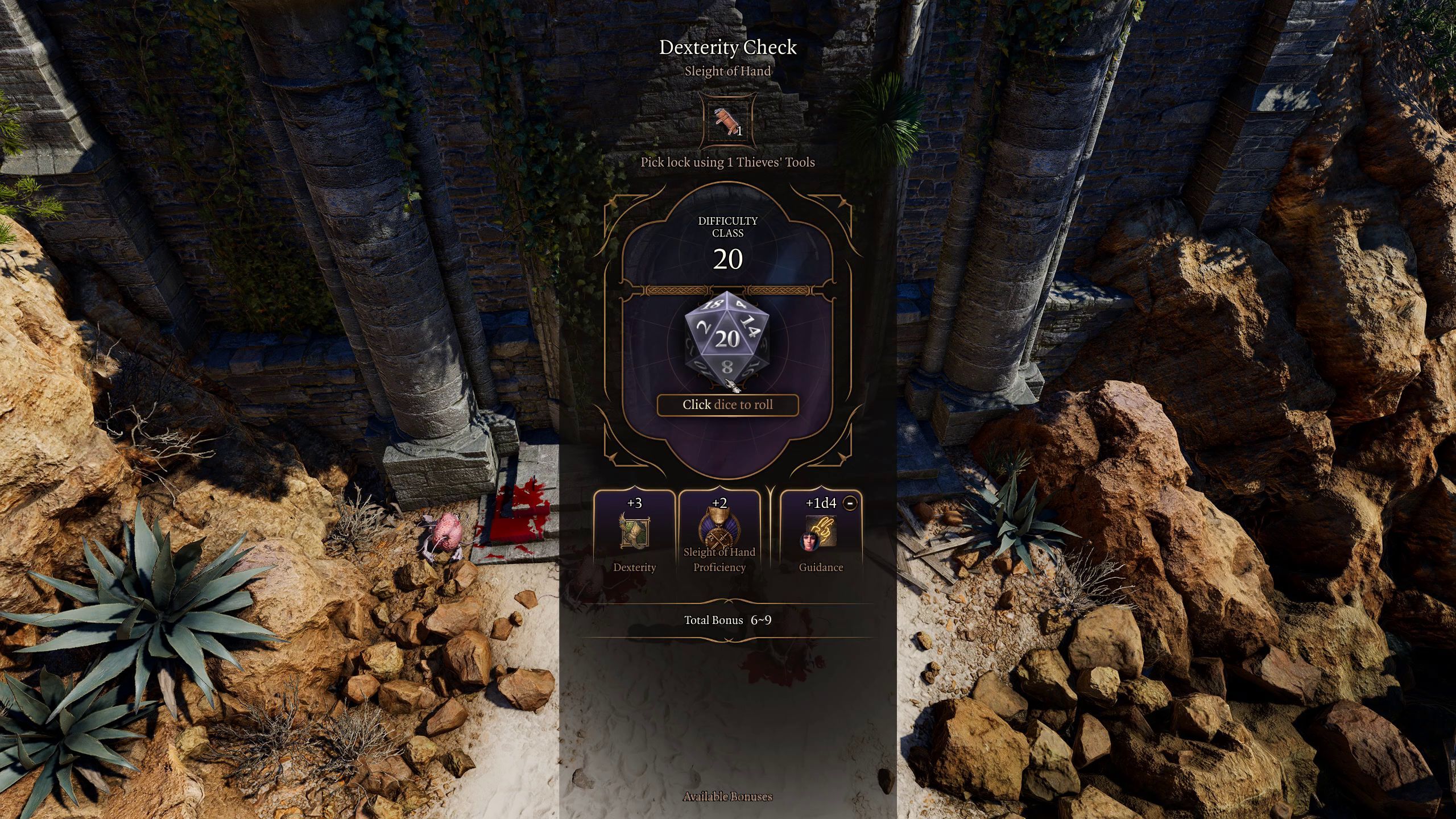 Active Dice Rolls Picking Locks Baldur&rsquo;s Gate 3 Patch 5