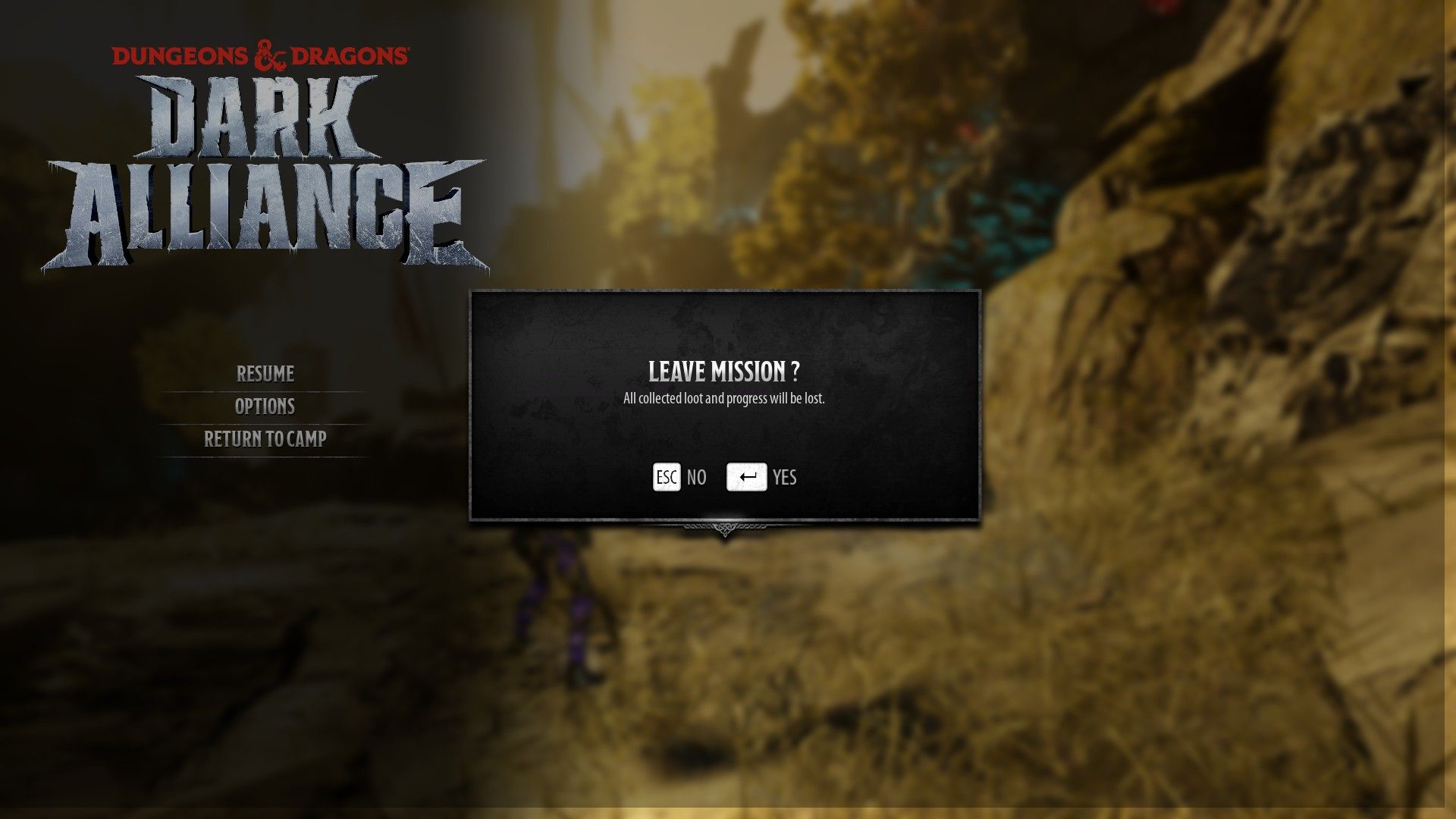 D&amp;D Dark Alliance Lost Loot After a Failed Mission