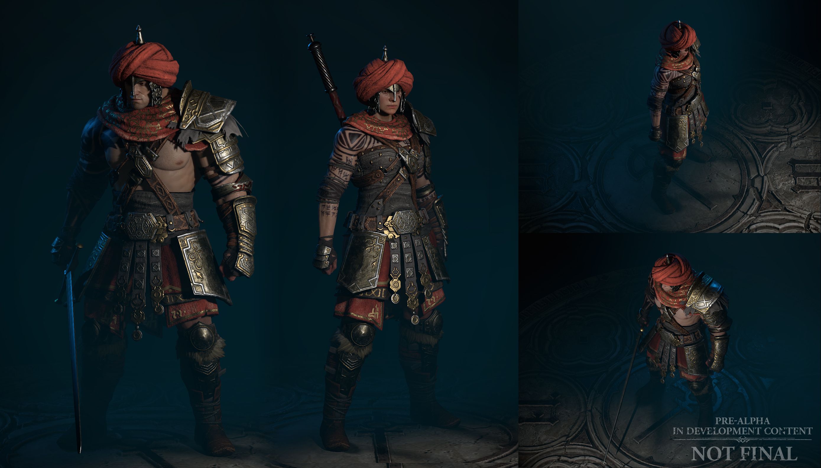 Diablo 4 Barbarian Armor Set