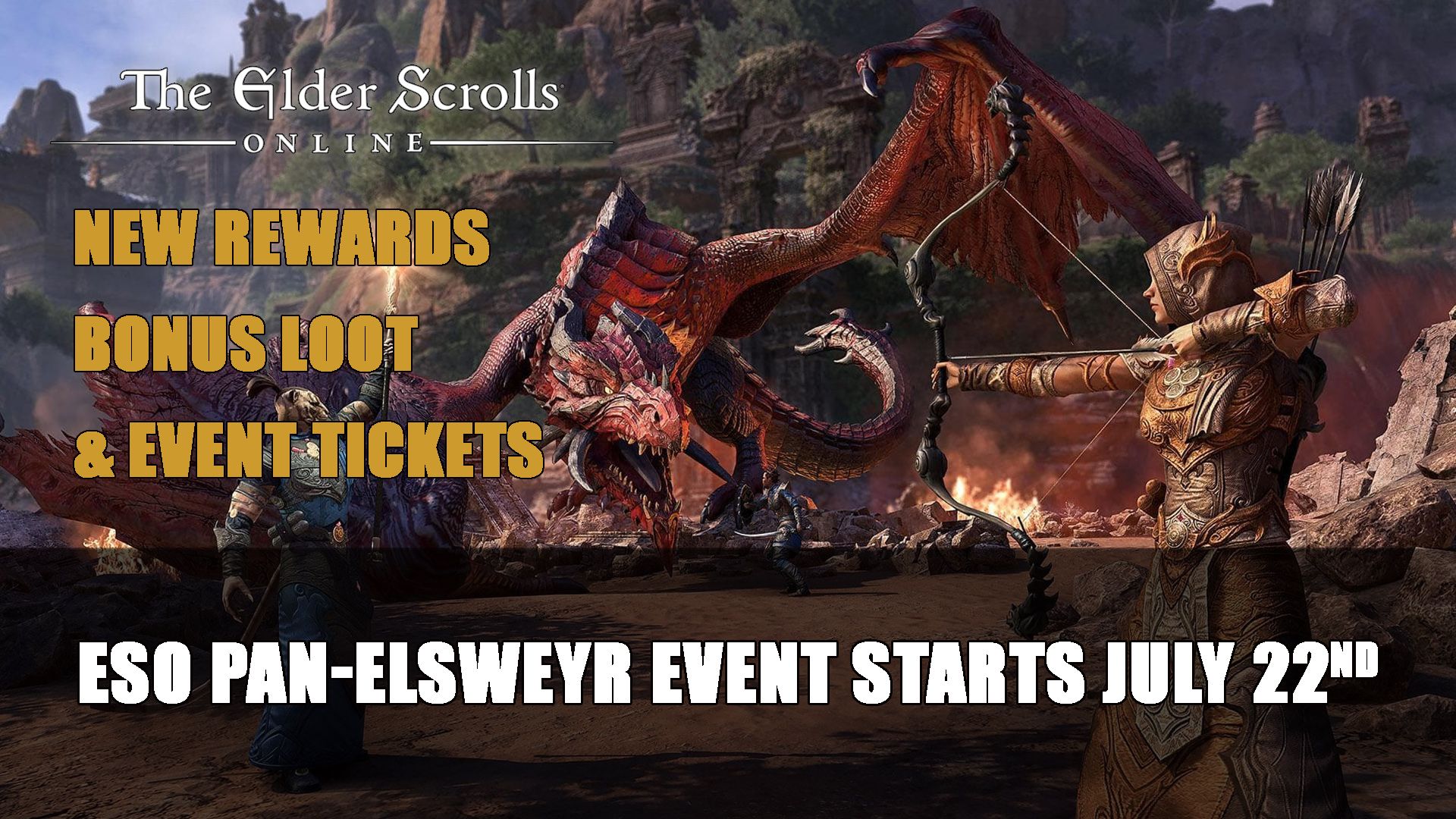Elder Scrolls Online The Pan Elsweyr Event Starts July 22nd