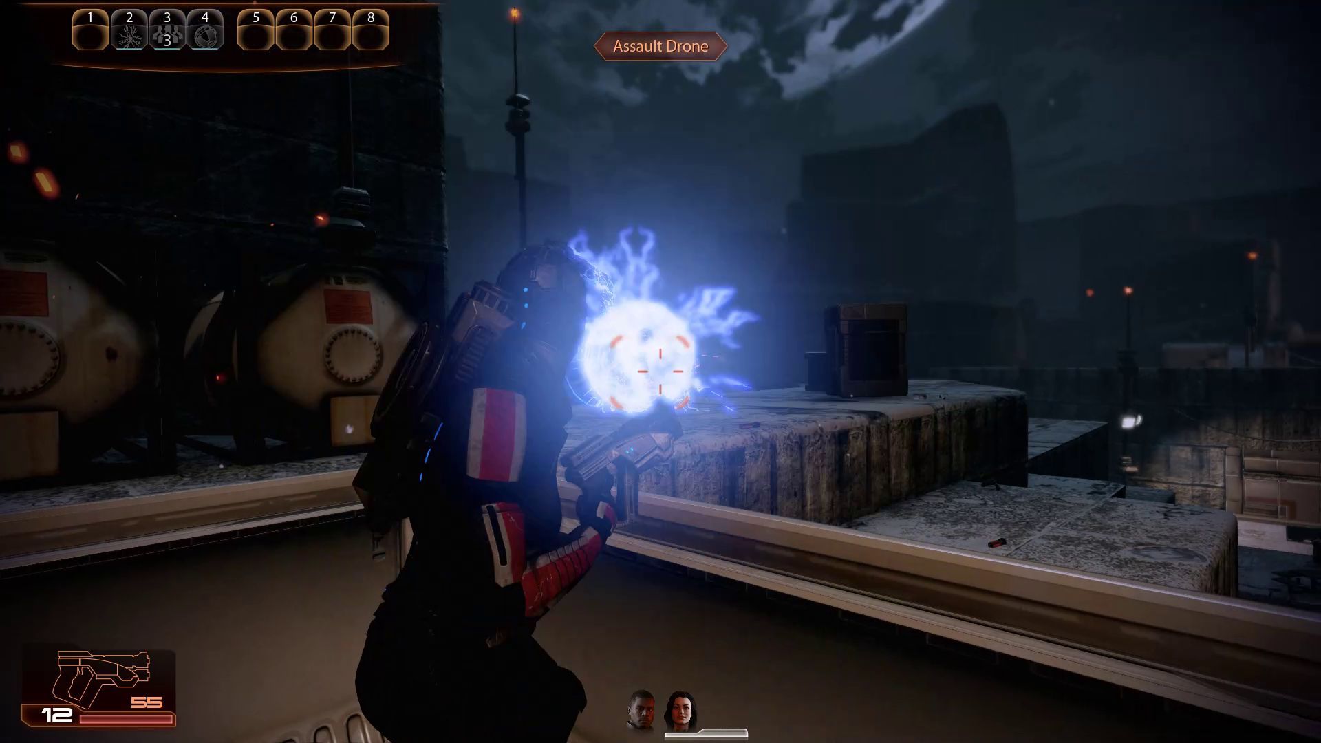 Mass Effect 2 Overload in Combat (Engineer)