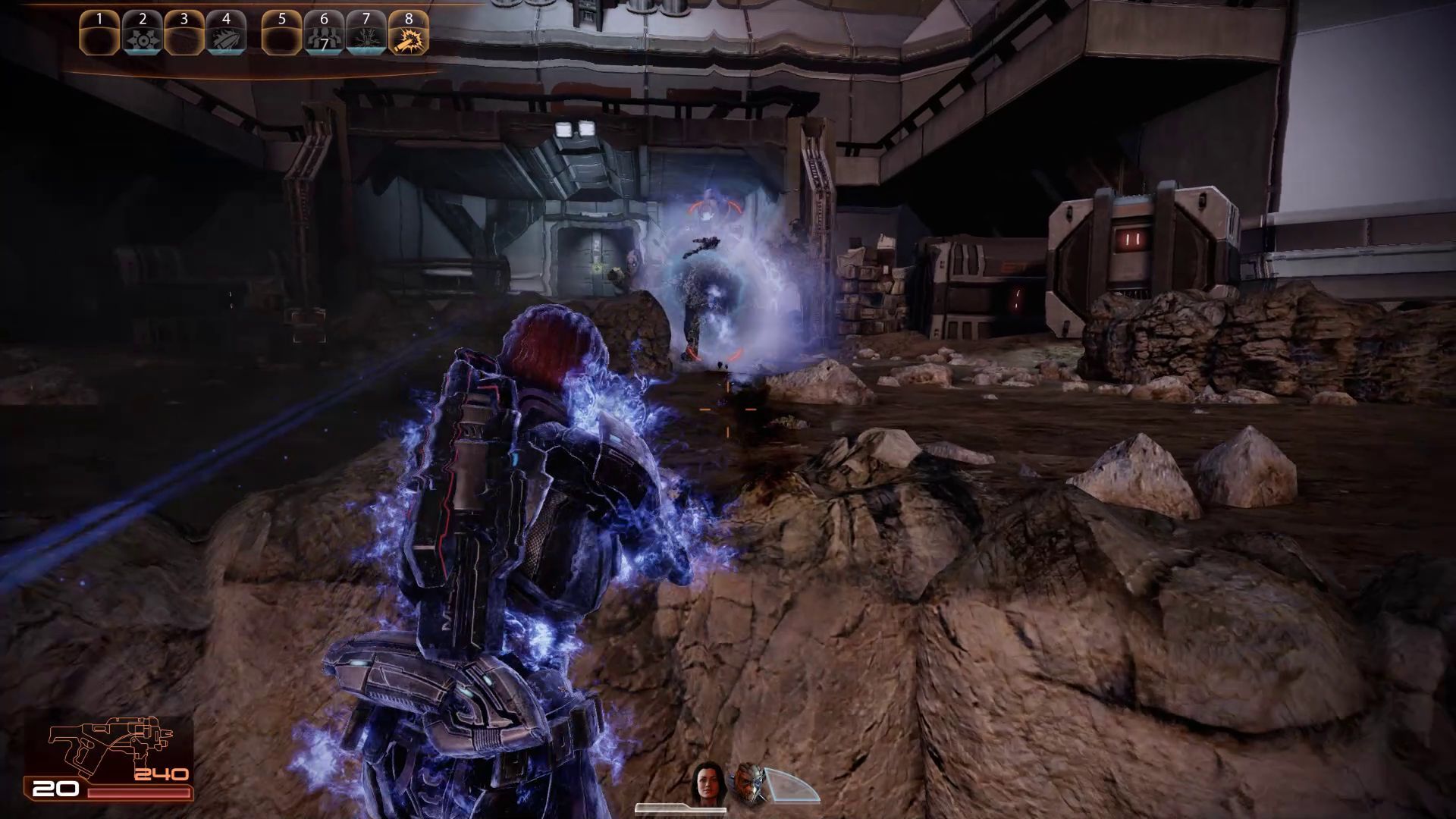 Mass Effect 2 Pull in Combat (Vanguard)
