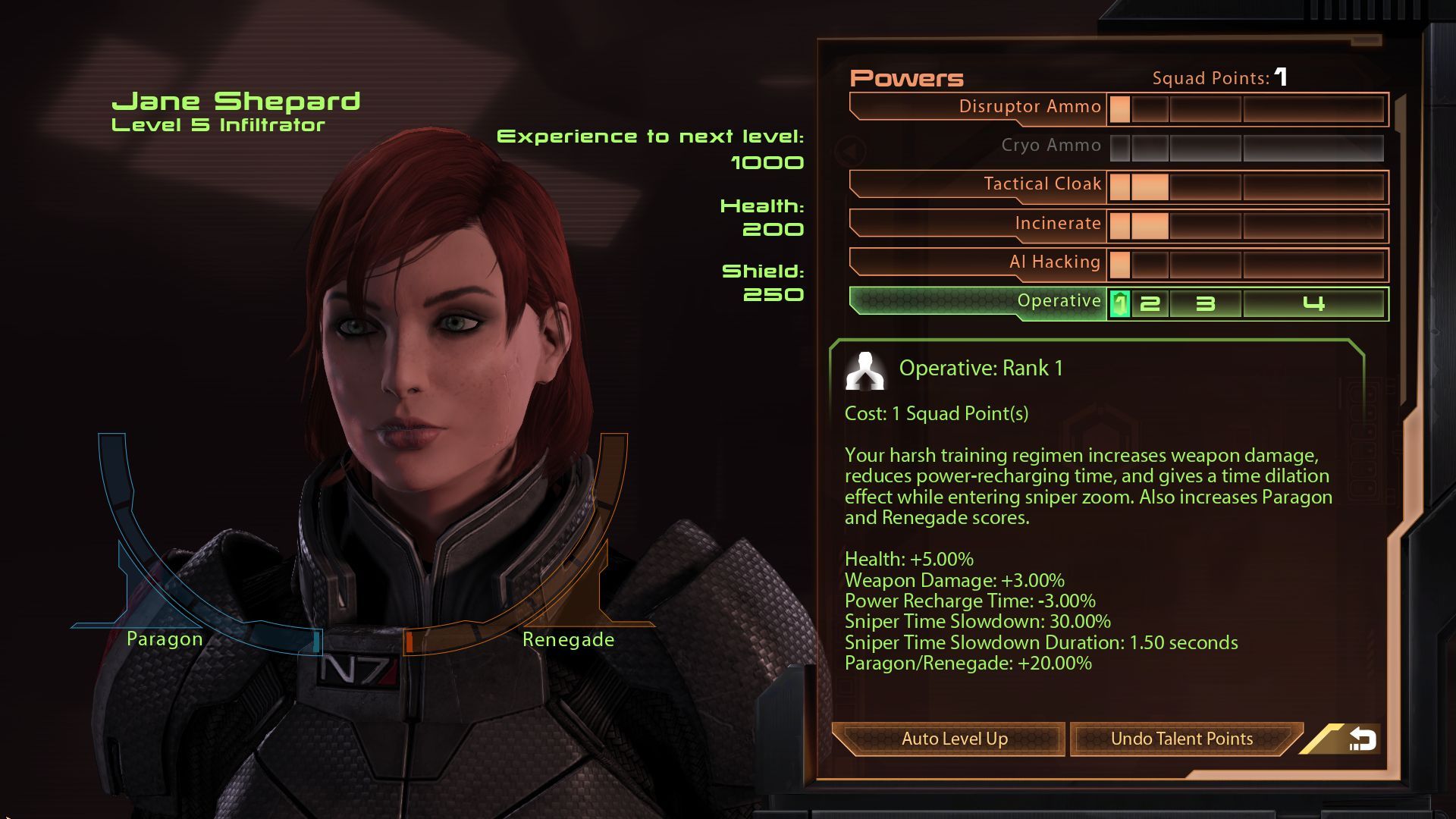 Mass Effect Legendary Edition Infiltrator (Mass Effect 2)