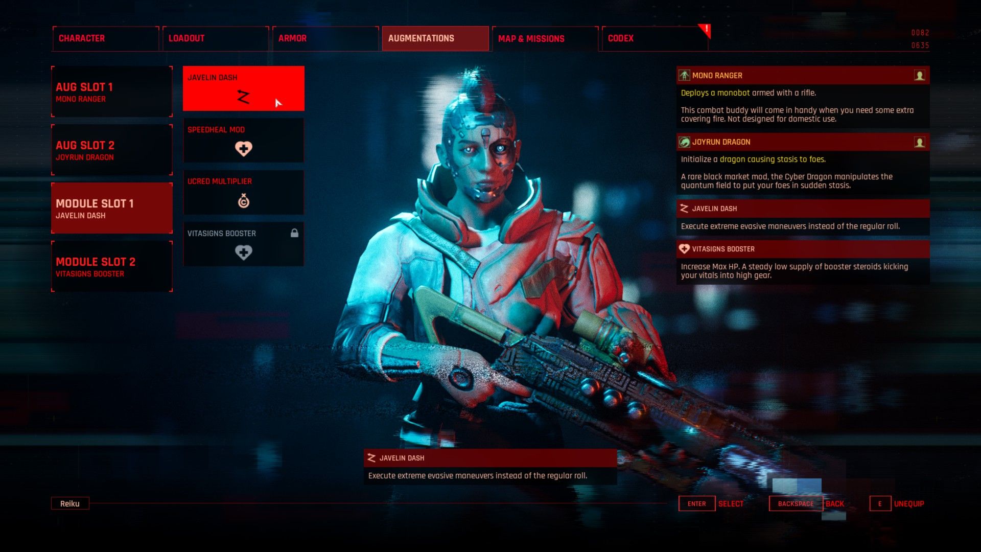 The Ascent Build Guide Augmentations and Modules (Javelin Dash Module)