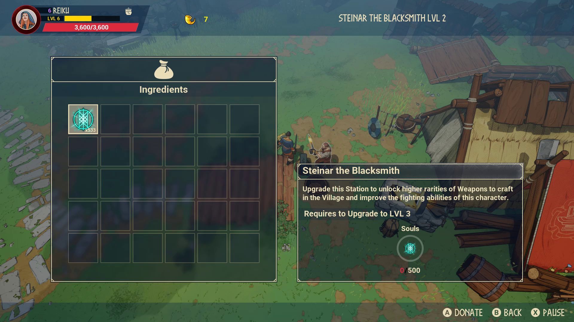 Tribes of Midgard Gather Resources Around the Village (Leveling Up Villagers)