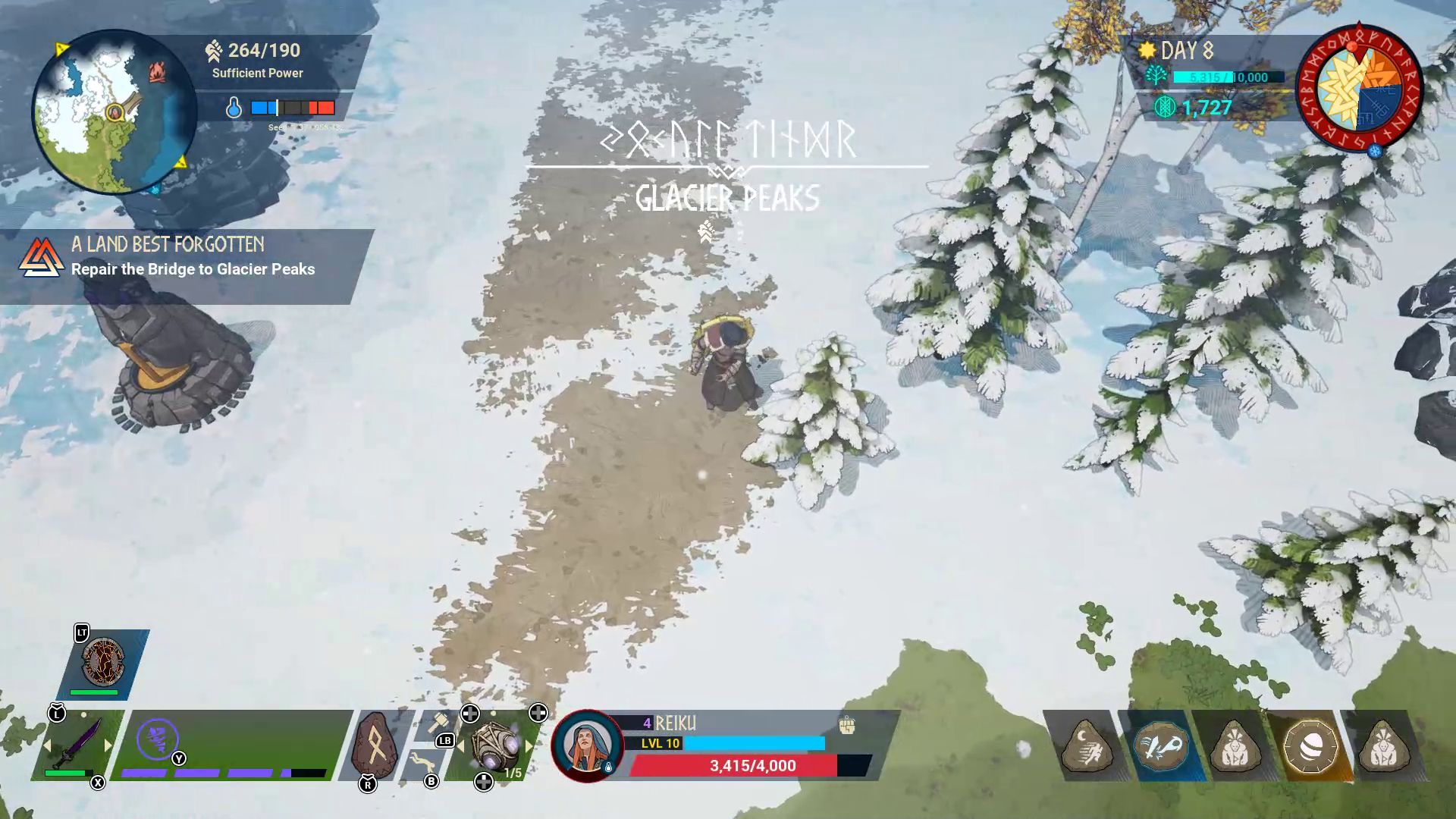 Tribes of Midgard Glacier Peaks Biome