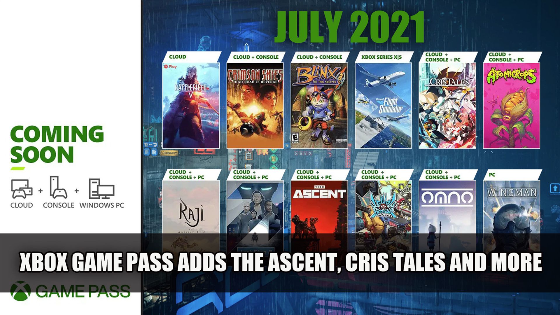 Xbox Game Pass Adds The Ascent, Cris Tales and More