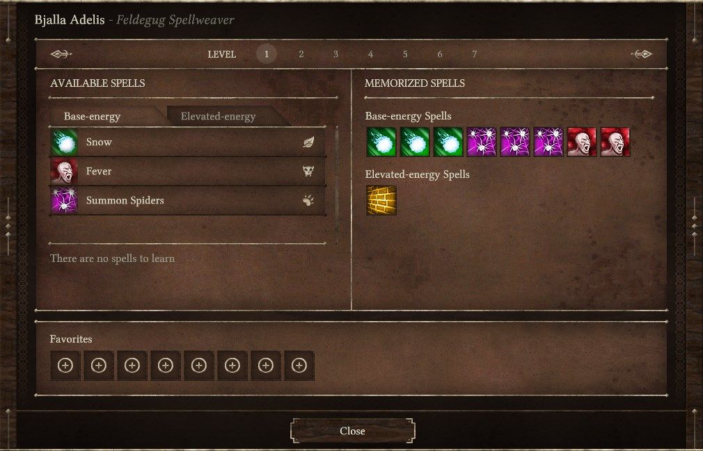 Black Geyser Spell System